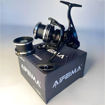 Катушка карповая, фидерная Feima LT 5500 (7+1bb) (две металлических шпули)