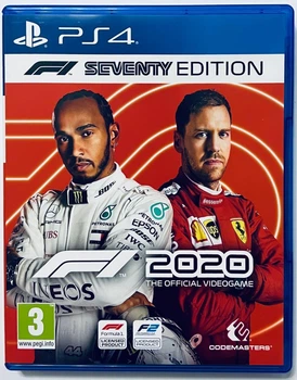 F1 2020 Seventy Edition, русские субтитры - диск для PlayStation 4, Б/У