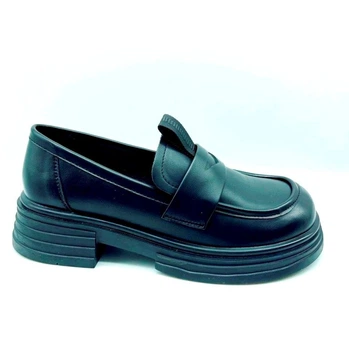 Лоферы LONZA 206-5 black Черный 41 26см