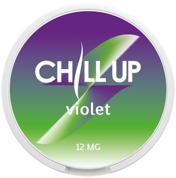 Безтютюнові нікотинові подушечки Chill Violet 12 мг (4779056490146)