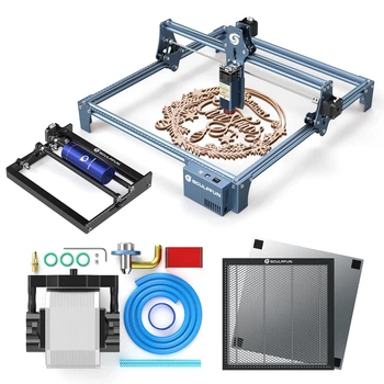 Лазерный станок для гравировки дерева и ткани SCULPFUN S9