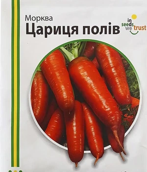 Семена Морковь Царица полей 30г Империя семян