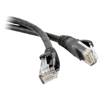 Патч корд 1м Cablexpert CAT5e UTP Чорний (PP12-1M/BK)