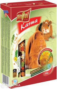 Повнораціонний корм для морських свинок Vitapol 1 кг (5904479013026)