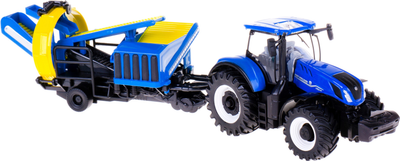 Traktor BBurago New Holland T7.315 z kombajnem (4893993316786)