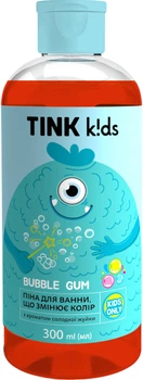 Піна для ванни Tink kids Bubble Gum з ефектом зміни кольору 300 мл (4823109410848)