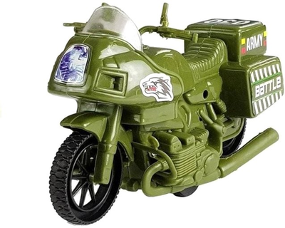 Zestaw wojskowy LEAN Toys Helikopter + Motocykl z figurką i akcesoriami (5905323219441)