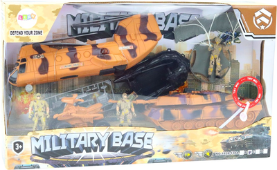 Zestaw militarny Leantoys 6 szt (5905991020080)