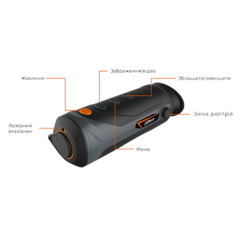 Монокуляр Тепловізійний Dahua TPC-M60-B25-G