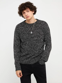 Джемпер чоловічий LC Waikiki W3I050Z8L8X S Чорний (8684136046952)