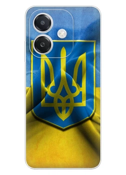 Силиконовый чехол ПринтОК для Oppo A3 / A3x - Герб Украины