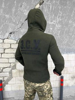 Тактическая флисовая кофта ЗСУ Olive XL