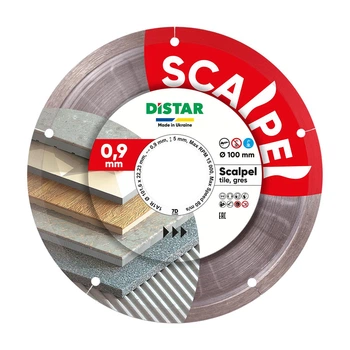 Диск алмазный по керамограниту Distar 101,6 Scalpel 100х22.23 мм (11120158027)