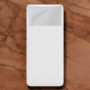 Надійний зарядний пристрій Power Bank Baseus Display, 10000mah 15W з швидкою зарядкою павербанк