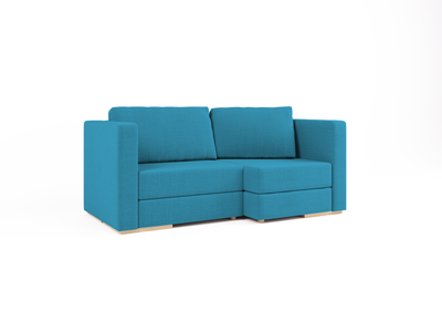 Маленький диван Sita two long Queens Teal 205x110 см