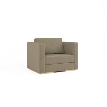 Модульне крісло (диван одномісний) Sita one Queens Cocoa 120x90 см