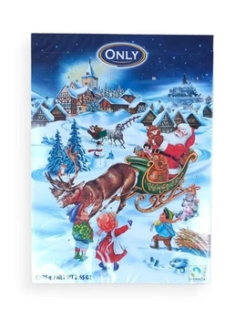 Адвент-Календарь ONLY синий 50 г