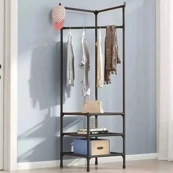 Вешалка напольная угловая для одежды Corner coat rack (9603)