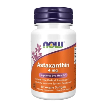 Астаксантин Now Foods Astaxanthin 4 мг 60 капсул