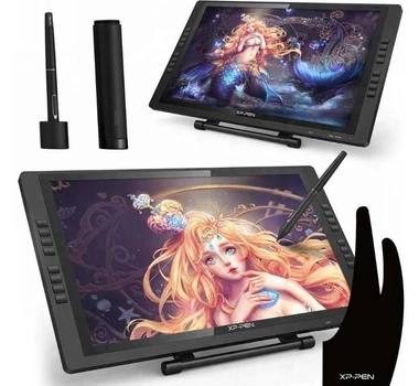 Графічний планшет XP-Pen Artist 22E Pro 21.5 дюйма робоча область 476 х 268 мм Чорний