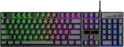 Клавіатура HAVIT HV-KB101L RGB Black (27972)