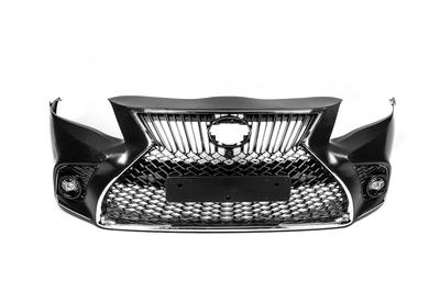 Передний бампер в сборе (рестайлинг, Lexus-стиль V2) для Toyota Camry 2006-2011 гг