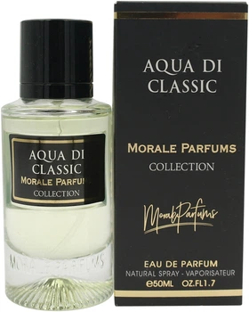 Парфумована вода для чоловіків Morale Parfums Aqua Di Classic 50 мл (4820269862678)