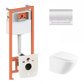 Инсталляция 4 в 1 Qtap Nest Robin Хром (QT1333046EUQW45144)