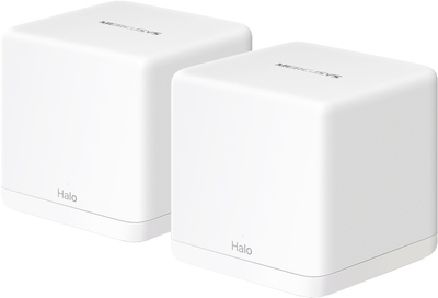 Маршрутизатор Mercusys Halo H60X (2-pack) MESH система WiFi6 / AX1500 / 1 Гбит/c