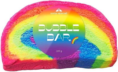 Твердая пена для ванны - Sovka Skincare Bubble Bar Fruit Rainbow 100g (1031266-1366114-2)