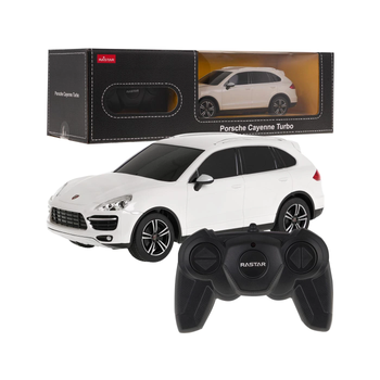 Машинка на управлении 1:24 Porsche Cayenne Turbo белый RASTAR