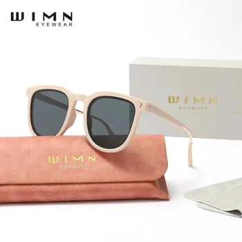Женские складные солнцезащитные очки WIMN N1115 Beige Gray