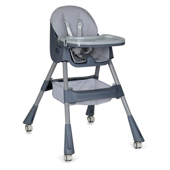 Стільчик для годування Bambi M 5722, сірий