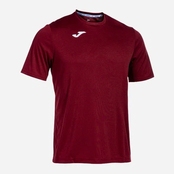 Детская футболка Joma Combi 100052.671 (4XS-3XS) 118-140 см Темно-бордовая (9997628844035)