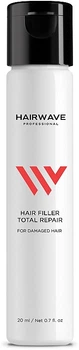 Філер відновлюючий для пошкодженого волосся "Total Repair" - HAIRWAVE Hair Filler Total Repair 1x20ml (20ml) (1222462-1940405058-2)