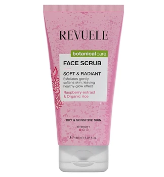 Скраб для обличчя "М'яке та сяюче" - Revuele Botanical Face Scrub Soft & Radiant 150g (150g) (1220279-835858604-2)