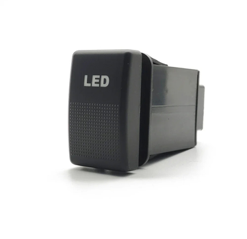 Кнопка Mazda штатная 3,8х2,3см LED