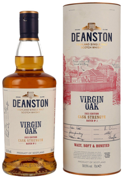 Віскі Deanston Virgin Oak 0.7 л 58.5% у подарунковій упаковці (5029704221189)