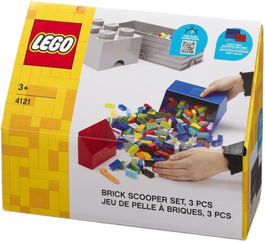 Контейнер для хранения и уборки конструктора LEGO Brick Scooper Set 3 элемента (41210002)