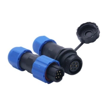 Роз'єм герметичний SZC13 7P-F-M (7pin, 5A, 250V)