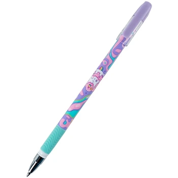 Ручка гелева "пиши-стирай" Kite Rainbow Catcorn K24-068-2, синя