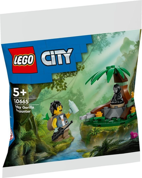 Zestaw klocków LEGO City Spotkanie z małym gorylem 34 elementy (30665)