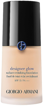 Тональная основа Giorgio Armani Designer Glow Radiant Revitalizing Foundation spf15 2.5 30ml