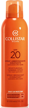Спрей для загара Collistar Moisturizing Tanning Spray SPF20 200ml