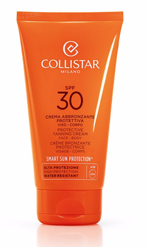 Крем для загара Collistar Ultra Protection Tanning Cream face and body SPF 30 150ml