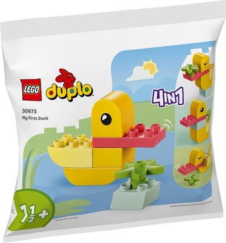  Конструктор LEGO Duplo Моя перша качка 7 деталей (30327) (30673)