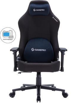 Игровое кресло GamePro FGC750B Size L Fabric Black