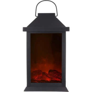 Камін декоративний "Black&Fire" з LED підсвічуванням, 14х15х31см (235171)