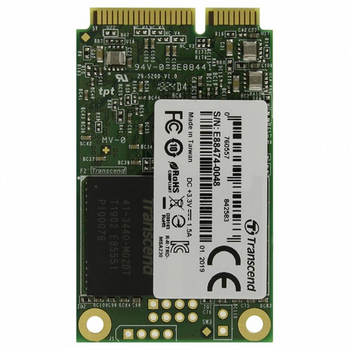 Накопичувач SSD mSATA 128GB Transcend (TS128GMSA230S) (232223)