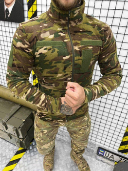 Тактична флісова кофта Fleece Polartec Jacket Multicam L